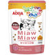 ミャウミャウ カリカリ小粒 成猫用 ささみ味 国産 580g 1袋 アイシア キャットフード 猫 ドライ