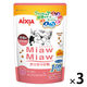 ミャウミャウ カリカリ小粒 成猫用 ささみ味 国産 1.08kg 3袋 アイシア キャットフード 猫 ドライ