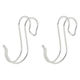 無印良品 ステンレス横ブレしにくいフック 大 2個入 約直径1.5×2.5cm 良品計画