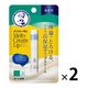 メンソレータム メルティクリームリップ 無香料　2.4g　SPF25・PA+++　2個　ロート製薬