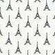 Maison de Fabric -PARIS- エッフェル塔柄 プリント生地/カット販売 巾110cm×10m 手芸用品 PR201-A（直送品）