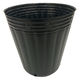 中部農材 ポリ鉢 21cm 1P 黒 丸 2100859 1個（直送品）