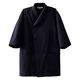 セブンユニフォーム 男女兼用七分袖コート サイズ /4L EA3077-1 1セット(2点)（直送品）