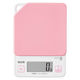 タニタ（TANITA） キッチンスケール 2kg ストロベリーピンク KJ-213 1セット(5台) 計量器 クッキングスケール はかり