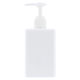シャンプー用ディスペンサー ホワイト スクエア ボトル 280ml ベストコ 5個