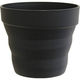 大和プラスチック プラウドポット 15型 ブラック 4903266729486 1個（直送品）