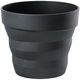 大和プラスチック プラウドポット 25型 ブラック 4903266729547 1個（直送品）