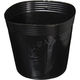 石本マオラン ポリポット 100P(ポリ鉢 黒) 15cm 4950886152712 1個
