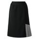 神馬本店 エコツイルニットプリーツスカート ブラック LL WN82S-7-LL 1着（直送品）