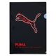 クツワ PUMA(プーマ) A4クリアホルダー ブラック PM445BK 1枚