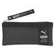 クツワ PUMA(プーマ) シースルーメッシュペンケース ブラック PM411BK 1個
