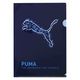 クツワ PUMA(プーマ) A4クリアホルダー ネイビー PM445NB 1枚