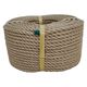 まつうら工業 ジュート麻ロープ 6mmΦX50m パック JUTE-HEMP-ROPE-6X50 1巻