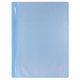 アーテック 薄型クリアブックA4 横入れ 10ポケット ブルー 5649 1セット(10冊)