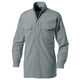 HOOH 立衿シャツ  1361  グレー  LL  村上被服  1着（直送品）
