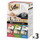 シーバ リッチ キャットフード 猫 3種のセレクション 贅沢シーフードアソート（35g×6袋入）3個 パウチ ウェット