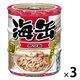 海缶ミニ3P 猫 かつお（60g×3缶）3個 アイシア キャットフード ウェット 缶詰