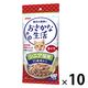 おさかな生活 猫 シニア猫用 まぐろ 180g（60g×3袋）10袋 アイシア キャットフード ウェット パウチ