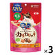 銀のスプーン おいしい顔が見られるおやつ 毛玉ケア カリカリッチ シーフード 国産 120g 3袋 キャットフード 猫 おやつ