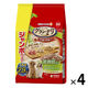 グランデリ ふっくら仕立て 低脂肪・ささみ・ビーフ・野菜・小魚・チーズ入 大容量 2.9kg（小分け6袋）国産 4袋 ドッグフード