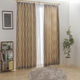 ユニベール ハーデス 遮光カーテン 1000×1350mm ベージュ 4548654802121  1セット（厚地カーテン2枚）（直送品）