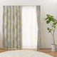 ユニベール コレット 遮光・レースカーテンセット 各2枚 1000×1780mm ベージュ 4548654897271 1セット(4枚入)（直送品）