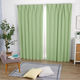 ユニベール エコシンプル 遮光カーテン 1000×2000mm グリーン 4548654906171  1セット（厚地カーテン2枚）（直送品）