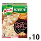 味の素　クノール カップスープ ベーコンとポテトがたっぷりのポタージュ　1セット（30食：3食入×10箱）