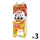 いなば CIAO（チャオ）すごい乳酸菌 クランキー 牛乳パック ほたて味 国産 総合栄養食 400g 3個 キャットフード 猫