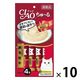 いなば CIAO チャオ ちゅーる 猫 とりささみ＆黒毛和牛 国産（14g×4本入）10袋 ちゅ～る おやつ