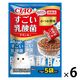 いなば CIAO チャオ すごい乳酸菌クランキー キャットフード 猫 かつお節味 国産（22g×5個）6袋