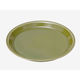 西海陶器 es plate〈24cm〉織部釉 49332 1個（直送品）