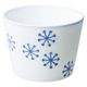 西海陶器 判子 猪口 ゆきはな 43433 1箱(5個入)（直送品）
