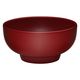西海陶器 コモン 汁椀 赤 13856 1個（直送品）