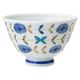 西海陶器 ブルーメ 軽量飯碗 青・大 20417 1個（直送品）