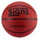 キャプテンスタッグ Ｓｉｇｎｓバスケットボール ５号 ブラウン U-12572　1個（直送品）