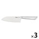 T-fal（ティファール） 三徳 包丁 14.5cm シルバー プレシジョン K27710 1セット（3個）