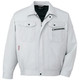 自重堂　制服百科　エコ３バリュー長袖ブルゾン　シルバー　ＬＬ　84100（直送品）