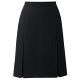 アイトス Pieds プリーツスカート ブラック 9号 HCS4001-099 1着（直送品）