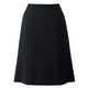 アイトス Pieds フレアースカート ブラック 21号 HCS4002-099 1着（直送品）