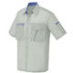 アイトス 半袖シャツ アースグレー 4L AZ-236-003 1着（直送品）