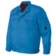 アイトス 長袖サマーブルゾン ブルー 5L AZ-5460-006 1着（直送品）