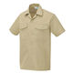 アイトス 7650半袖シャツ カーキ S AZ-561-002 1着（直送品）