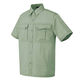 アイトス 半袖シャツ アースグリーン 5L AZ-5666-005 1着（直送品）