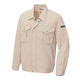 アイトス 長袖サマーブルゾン ベージュ 4L AZ-590-002 1着（直送品）