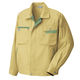アイトス 長袖サマーブルゾン マスタード×オリーブ 5L AZ-5320-019 1着（直送品）