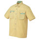 アイトス 半袖シャツ マスタード×オリーブ LL AZ-5326-019 1着（直送品）