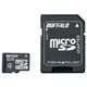 バッファロー 防水仕様　Ｃｌａｓｓ４対応　ｍｉｃｒｏＳＤＨＣカード　ＳＤ変換アダプター付モデル　３２ＧＢ RMSD-BS32GAB 1台（直送品）