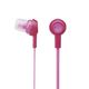 エレコム カナルタイプヘッドホン/C3520/ディープピンク EHP-C3520PND