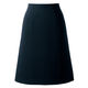 アイトス Pieds スカート ブラック 17号 HCS4501-099 1着（直送品）